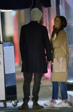 MINKA KELLY Leaves Crossroads Restaurant in Los Angeles 01/25/2018