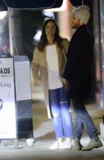 MINKA KELLY Leaves Crossroads Restaurant in Los Angeles 01/25/2018