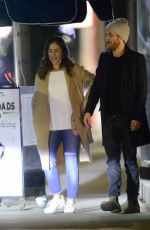 MINKA KELLY Leaves Crossroads Restaurant in Los Angeles 01/25/2018