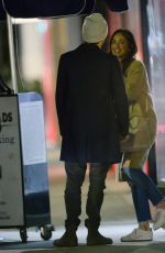 MINKA KELLY Leaves Crossroads Restaurant in Los Angeles 01/25/2018