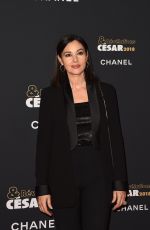 MONICA BELLUCCI at Cesar Revelations 2018 at Le Petit Palais in Paris 01/15/2018
