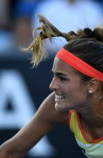 MONICA PUIG at Australian Open Tennis Tournament in Melbourne 01/17/2018