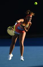MONICA PUIG at Australian Open Tennis Tournament in Melbourne 01/17/2018
