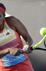 MONICA PUIG at Australian Open Tennis Tournament in Melbourne 01/17/2018