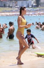 MONTANA COX in Swimsuit at Bondi Veach in Sydney 01/07/2018
