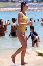 MONTANA COX in Swimsuit at Bondi Veach in Sydney 01/07/2018