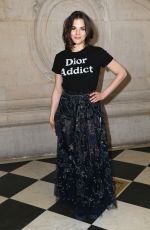 MORGANE POLANSKI at Cristian Dior Show at Spring/Summer 2018 Haute Couture Fashion Week in Paris 01/23/2018