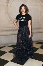 MORGANE POLANSKI at Cristian Dior Show at Spring/Summer 2018 Haute Couture Fashion Week in Paris 01/23/2018