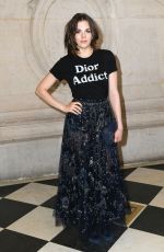 MORGANE POLANSKI at Cristian Dior Show at Spring/Summer 2018 Haute Couture Fashion Week in Paris 01/23/2018
