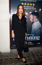 MYLEENE KLASS at Beginning Opening Night at Ambassadors Theatre in London 01/23/2018