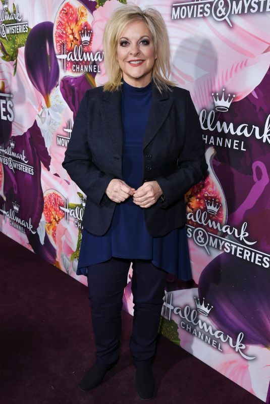 NANCY GRACE at Hallmark Channel All-star Party in Los Angeles 01/13/2018