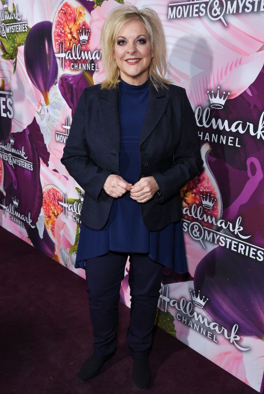 NANCY GRACE at Hhallmark Channel All-star Party in Los Angeles 01/13/2018