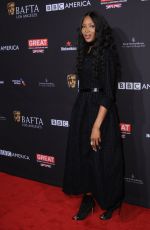 NAOMI CAMPBELL at Bafta Los Angeles Tea Party in Los Angeles 01/06/2018