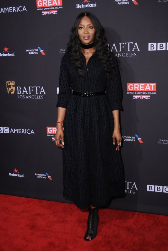 NAOMI CAMPBELL at Bafta Los Angeles Tea Party in Los Angeles 01/06/2018