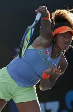NAOMI OSAKA at Australian Open Tennis Tournament in Melbourne 01/18/2018