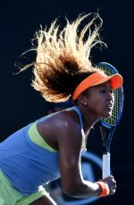 NAOMI OSAKA at Australian Open Tennis Tournament in Melbourne 01/18/2018