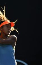 NAOMI OSAKA at Australian Open Tennis Tournament in Melbourne 01/18/2018