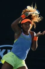 NAOMI OSAKA at Australian Open Tennis Tournament in Melbourne 01/18/2018