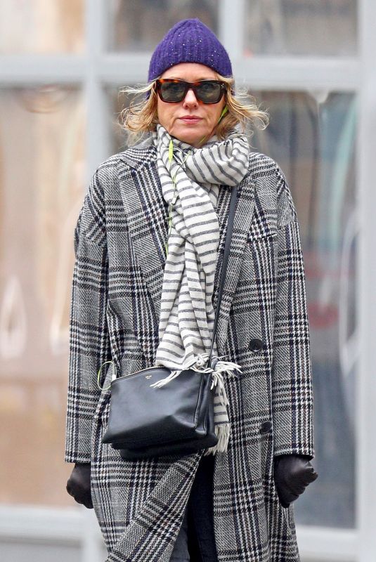NAOMI WATTS Out and About in New York 01/11/2018