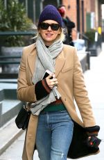 NAOMI WATTS Out and About in New York 01/19/2018