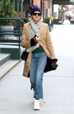 NAOMI WATTS Out and About in New York 01/19/2018