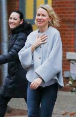 NAOMI WATTS Out in New York 01/12/2018