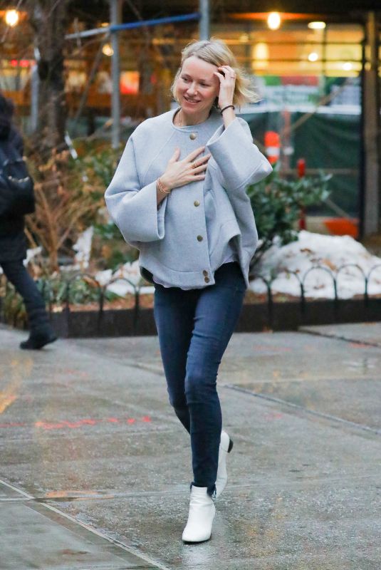 NAOMI WATTS Out in New York 01/12/2018
