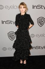 NATALIA DYER at Instyle and Warner Bros Golden Globes After-party in Los Angeles 01/07/2018