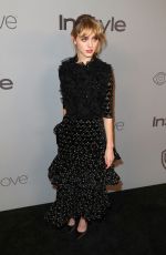 NATALIA DYER at Instyle and Warner Bros Golden Globes After-party in Los Angeles 01/07/2018