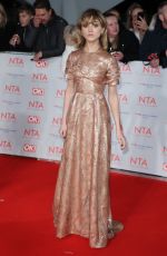 NATALIA DYER at National Television Awards in London 01/23/2018