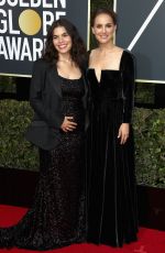 NATALIE PORTMAN at 75th Annual Golden Globe Awards in Beverly Hills 01/07/2018