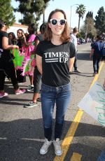 NATALIE PORTMAN at Kingdom Day Parade in Los Angeles 01/15/2018