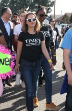 NATALIE PORTMAN at Kingdom Day Parade in Los Angeles 01/15/2018