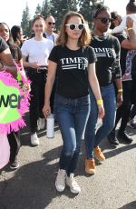 NATALIE PORTMAN at Kingdom Day Parade in Los Angeles 01/15/2018