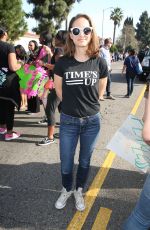 NATALIE PORTMAN at Kingdom Day Parade in Los Angeles 01/15/2018