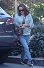 NATALIE PORTMAN Out and About in Los Feliz 01/23/2018
