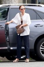 NATALIE PORTMAN Out Shopping in Los Angeles 01/16/2018