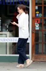 NATALIE PORTMAN Out Shopping in Los Angeles 01/16/2018