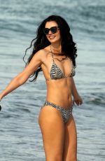 NATASHA BLASICK in Bikini on the Beach in Malibu 01/25/2018