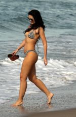NATASHA BLASICK in Bikini on the Beach in Malibu 01/25/2018
