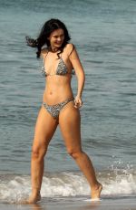 NATASHA BLASICK in Bikini on the Beach in Malibu 01/25/2018