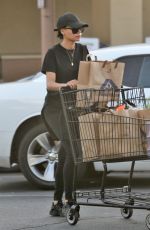 NAYA RIVERA Out for Grocery Shopping in Los Angeles 01/17/2018