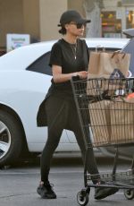 NAYA RIVERA Out for Grocery Shopping in Los Angeles 01/17/2018