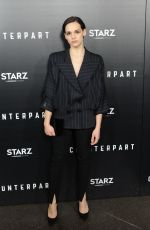 NAZANIN BONIADI and SARA SERRAIOCCO at Counterpart Premiere in Los Angeles 01/10/2018