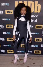 NIANA GHANA at IMDB Studio at Sundance Film Festival in Park City 01/20/2018