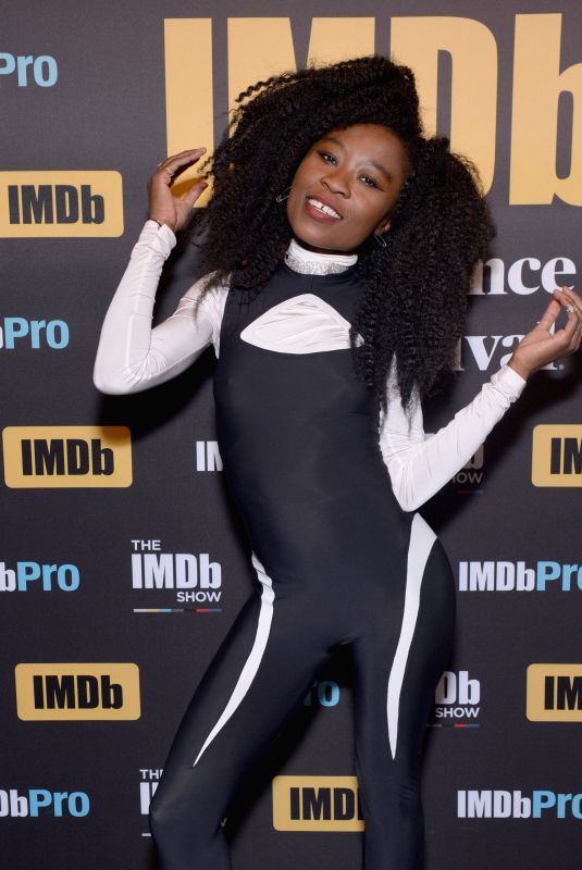 NIANA GHANA at IMDB Studio at Sundance Film Festival in Park City 01/20/2018