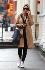 NICKY HILTON Out and About in New York 01/23/2018