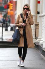 NICKY HILTON Out and About in New York 01/23/2018