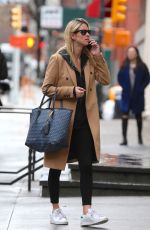 NICKY HILTON Out and About in New York 01/23/2018