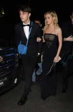 NICOLA PELTZ Arrives at Instyle and Warner Bros Golden Globes After-party in Los Angeles 01/07/2018